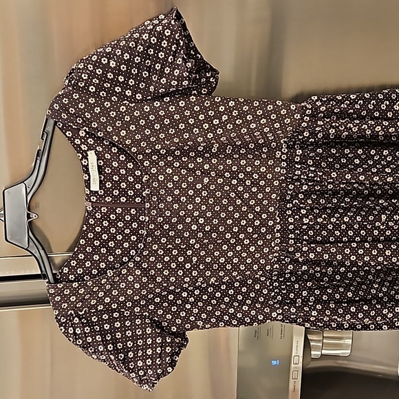 💕CHRISTY DAWN💕Scarlet Dress ~ Brown Floral Print XL - Picture 5 of 9